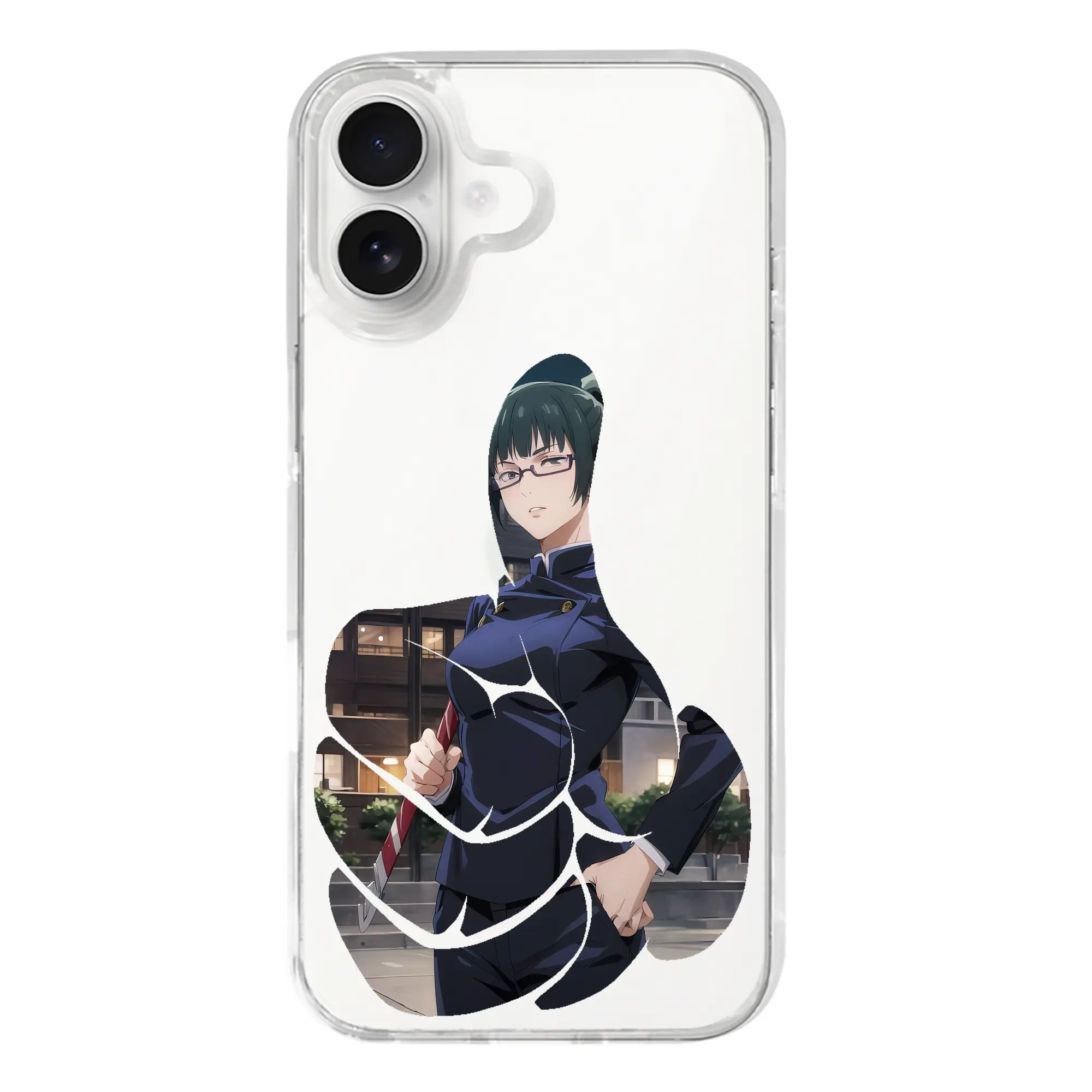 呪術廻戦 グッズ,禪院 真希 - iPhone 17シリーズ 透明スマホケース – 薄型・耐衝撃・精密フィット保護カバー